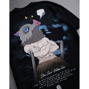 Darc Sport x Demon Slayer Inosuke Side By Side Premium Tee 2XL